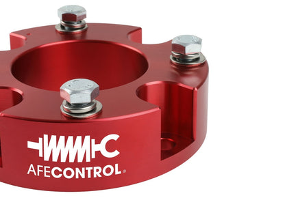 Control 1.875 Inch Leveling Kit Red Toyota Tundra 22-26 V6-3.4L (tt) aFe Power-2