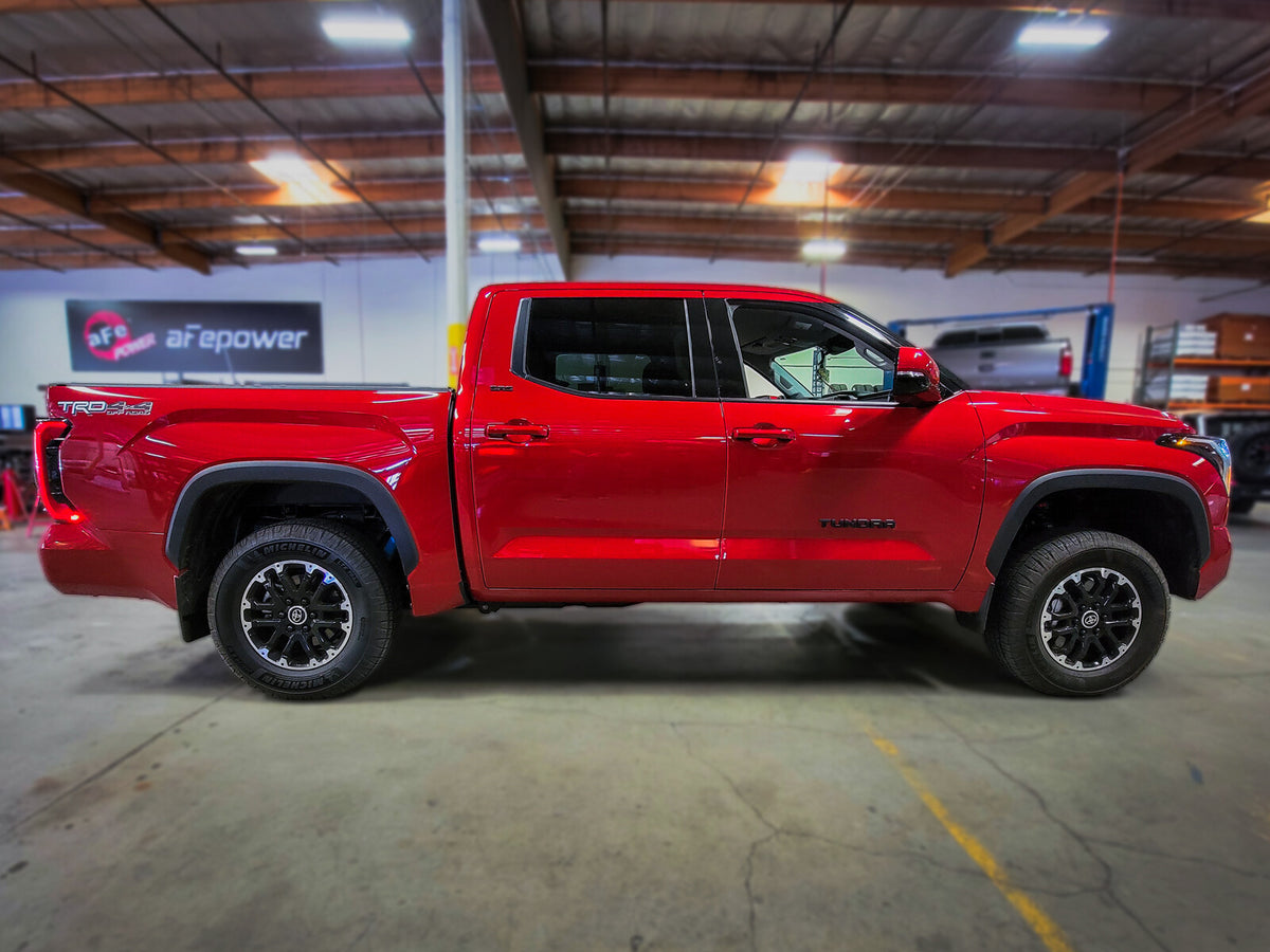 Control 1.875 Inch Leveling Kit Red Toyota Tundra 22-26 V6-3.4L (tt) aFe Power-3