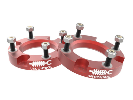 Control 1.5 Inch Leveling Kit Red Toyota Tacoma 24-26 4WD aFe Power