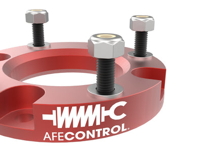Control 1.5 Inch Leveling Kit Red Toyota Tacoma 24-26 4WD aFe Power-2