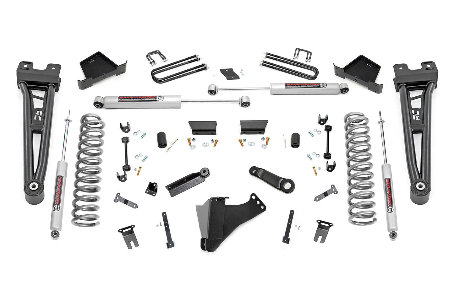 6 Inch Lift Kit Gas Radius Arm Ford F-250/F-350 Super Duty 4WD (23-26) Rough Country