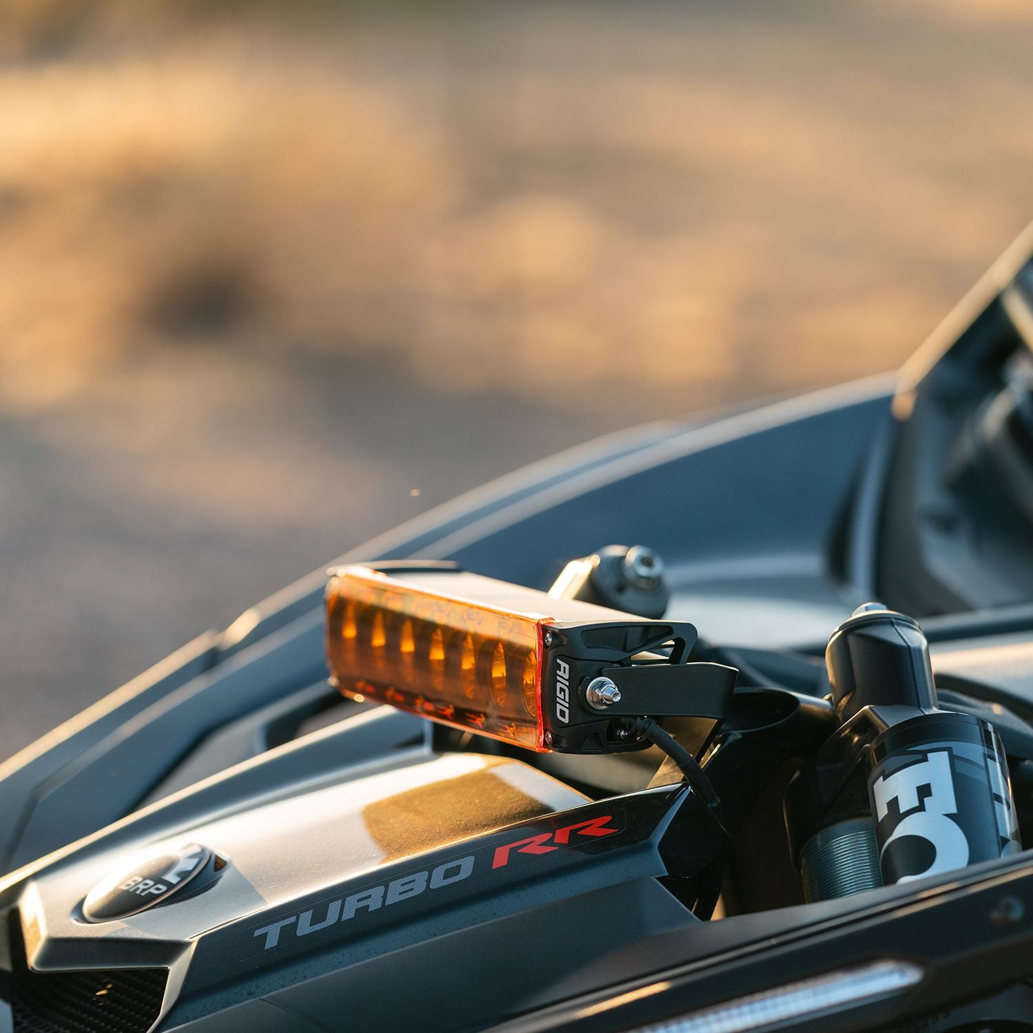 Can-Am Shock Tower Bracket Kit Rigid Industries-2