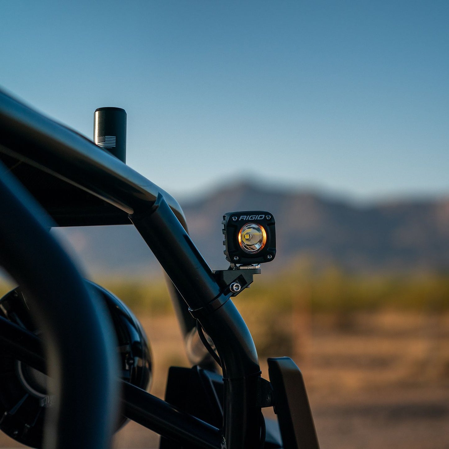 Side-by-Side Revolve A-Pillar Light Kit Rigid Industries-2