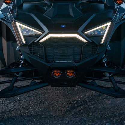 Polaris Razor 360-Series Amber PRO Grille Light Kit Rigid Industries-2