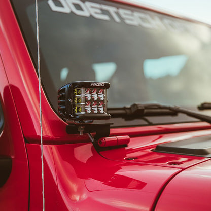 2018 Wrangler JL A-Pillar Mount Rigid Industries-2