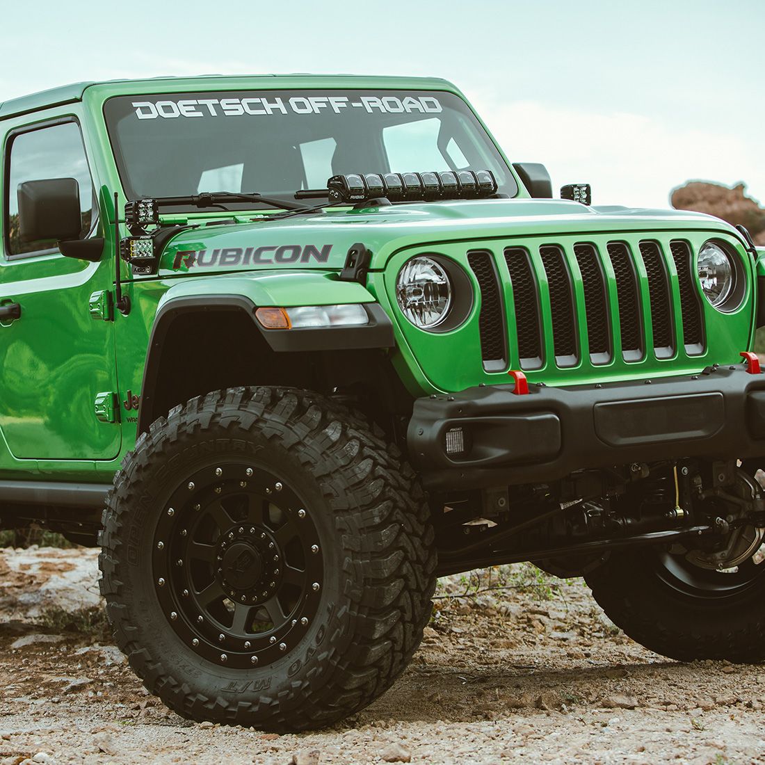 Rigid Industries 18-Pres Jeep Wrangler JL Fog Mount Fits 2 D-Series Pro RIGID Industries