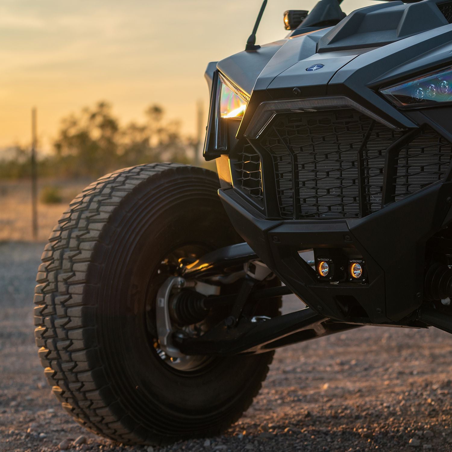 Polaris Razor Revolve Grille Light Kit Rigid Industries-3
