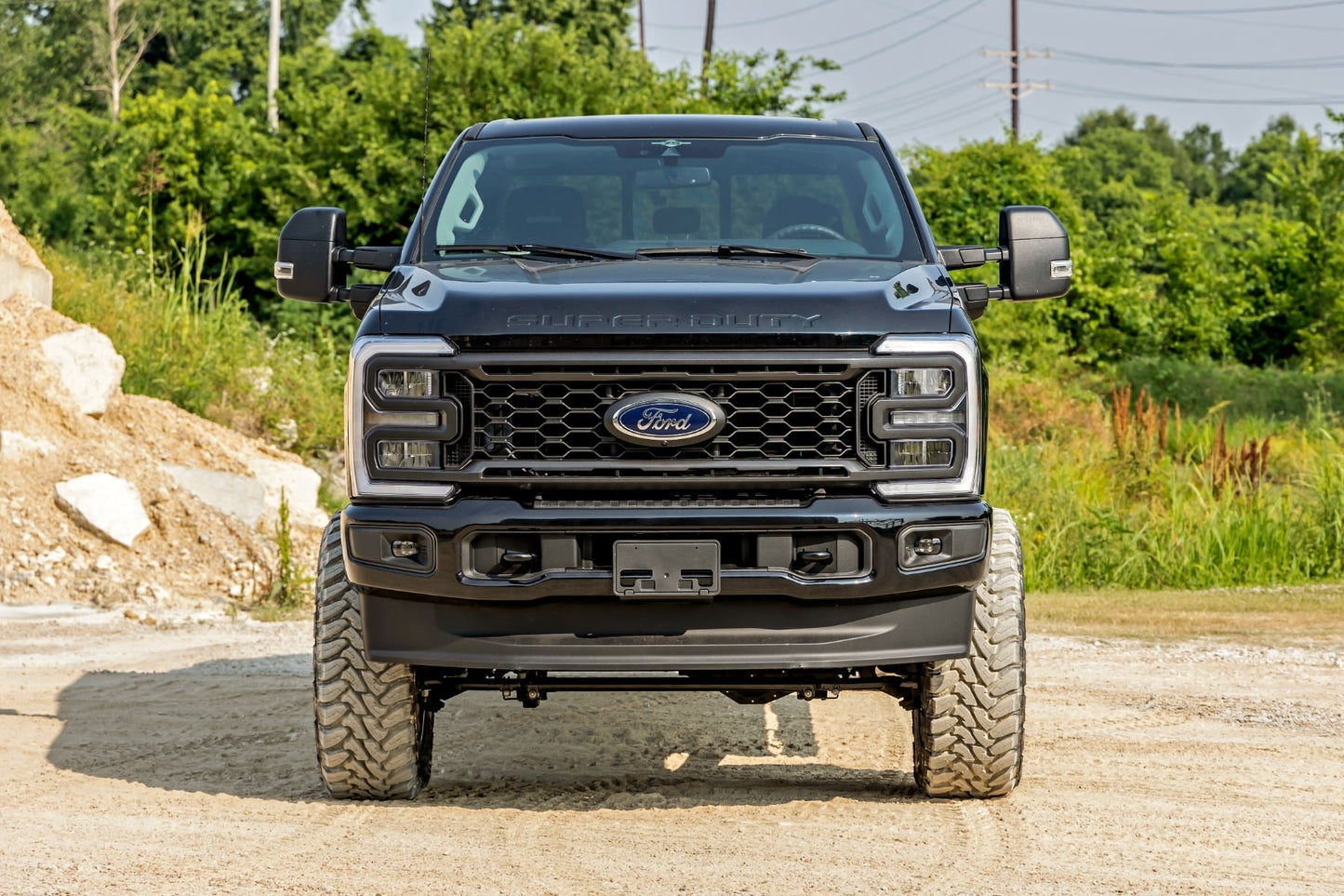 6 Inch Lift Kit Gas Radius Arm V2 Ford F-250/F-350 Super Duty (23-26) Rough Country-5