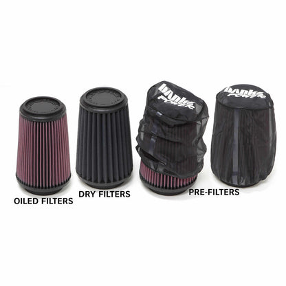 Ram-Air Cold-Air Intake System Oiled Filter 97-06 Jeep 4.0L Wrangler TJ Banks Power-3