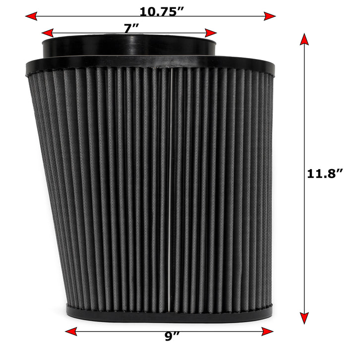 Air Filter Element for 20-24 Ford F250-F450 6.7L Powerstroke Dry Filter Banks Power-2