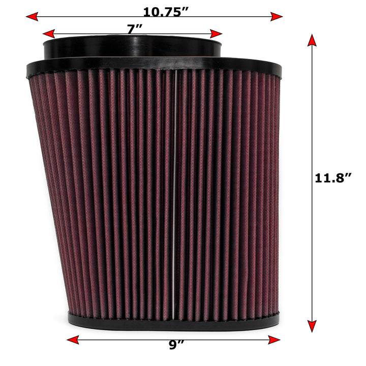 Air Filter Element for 20-24 Ford F250-F450 6.7L Powerstroke Oiled Filter Banks Power-2