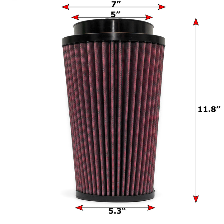 Air Filter Element for 20-24 Ford F250-F450 6.7L Powerstroke Oiled Filter Banks Power-3