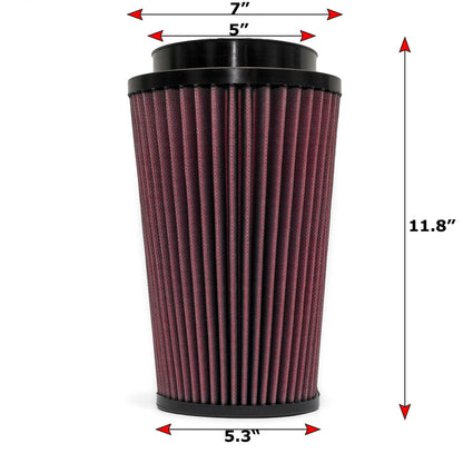 Air Filter Element for 20-24 Ford F250-F450 6.7L Powerstroke Oiled Filter Banks Power-3