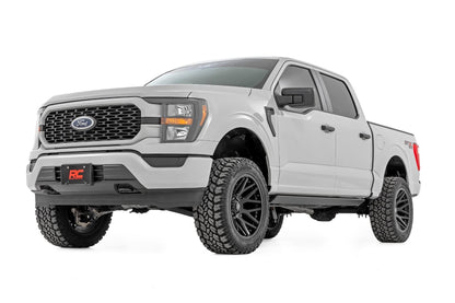 4 inch Lift Kit Forged UCA M1/M1 No Cut Ford F-150 4WD (2021-2026) Rough Country-1