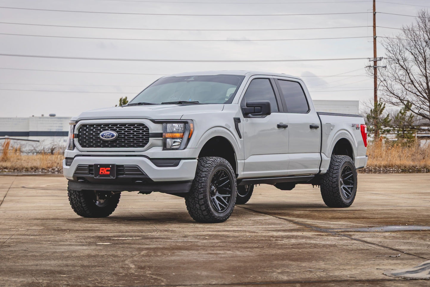 4 inch Lift Kit Forged UCA M1/M1 No Cut Ford F-150 4WD (2021-2026) Rough Country-3