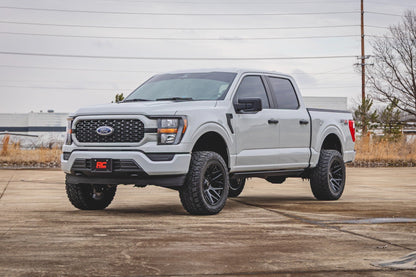 4 inch Lift Kit Forged UCA M1/M1 No Cut Ford F-150 4WD (2021-2026) Rough Country-3