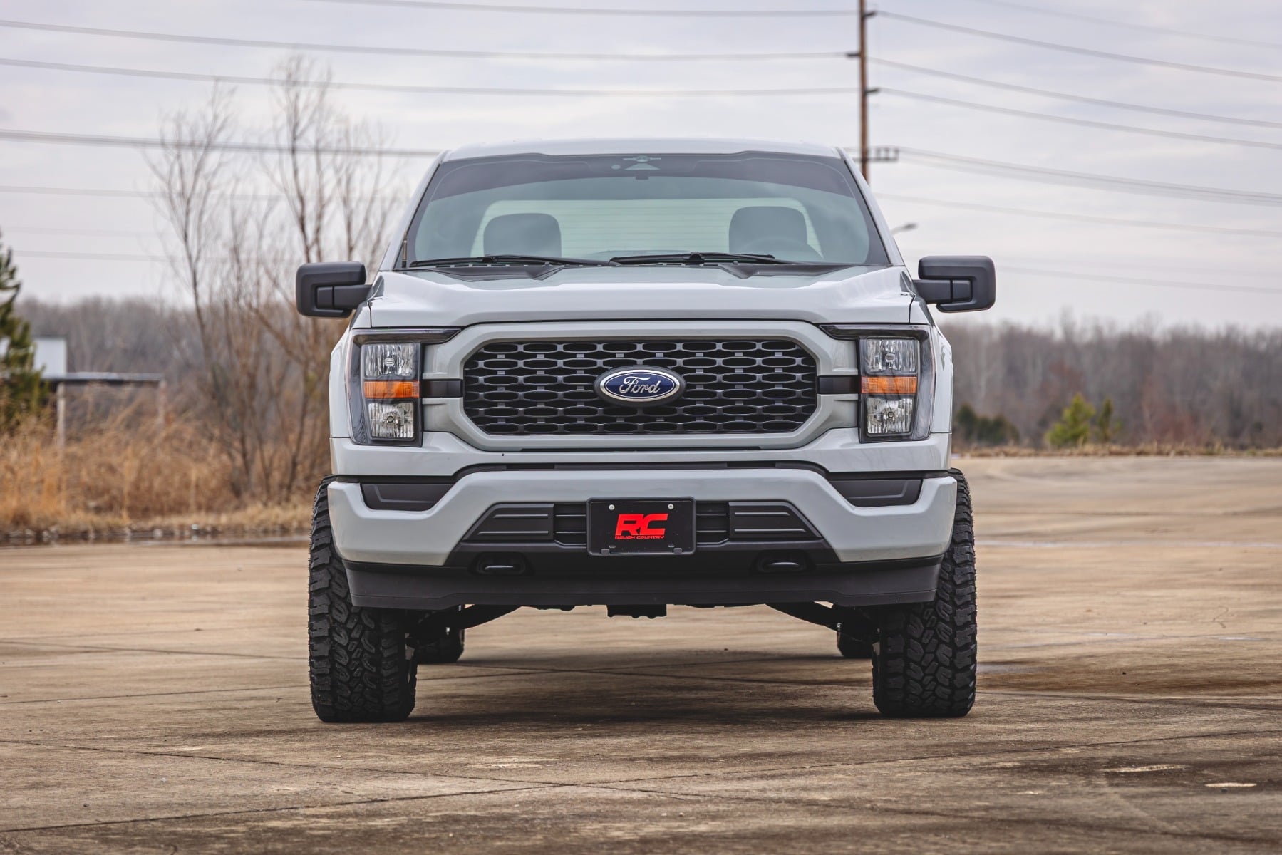 4 inch Lift Kit Forged UCA M1/M1 No Cut Ford F-150 4WD (2021-2026) Rough Country-4