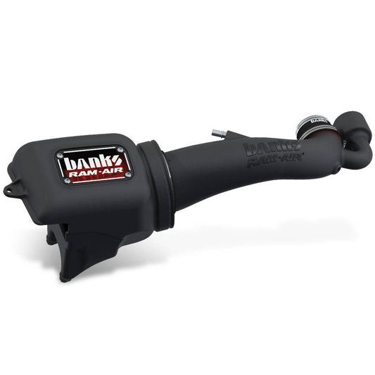 Ram-Air Intake System Oiled Filter for 18-26 Jeep Wrangler JL 3.6L and 20-26 Gladiator 3.6L Banks Power