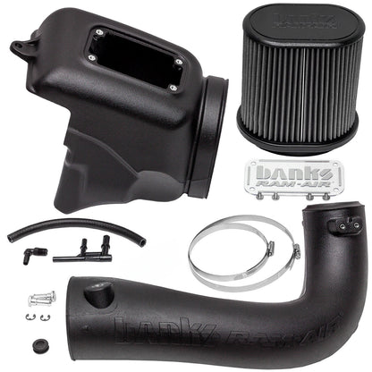 Ram-Air Big-Ass Cold Air Intake System for 18-Up Jeep Wrangler JL 2.0L Turbo Banks Power-1