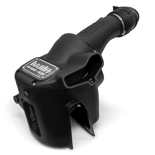 Ram-Air Cold-Air Intake System Dry Filter for 20-22 Ford F250/F350/F450 6.7L Stroke Banks Power