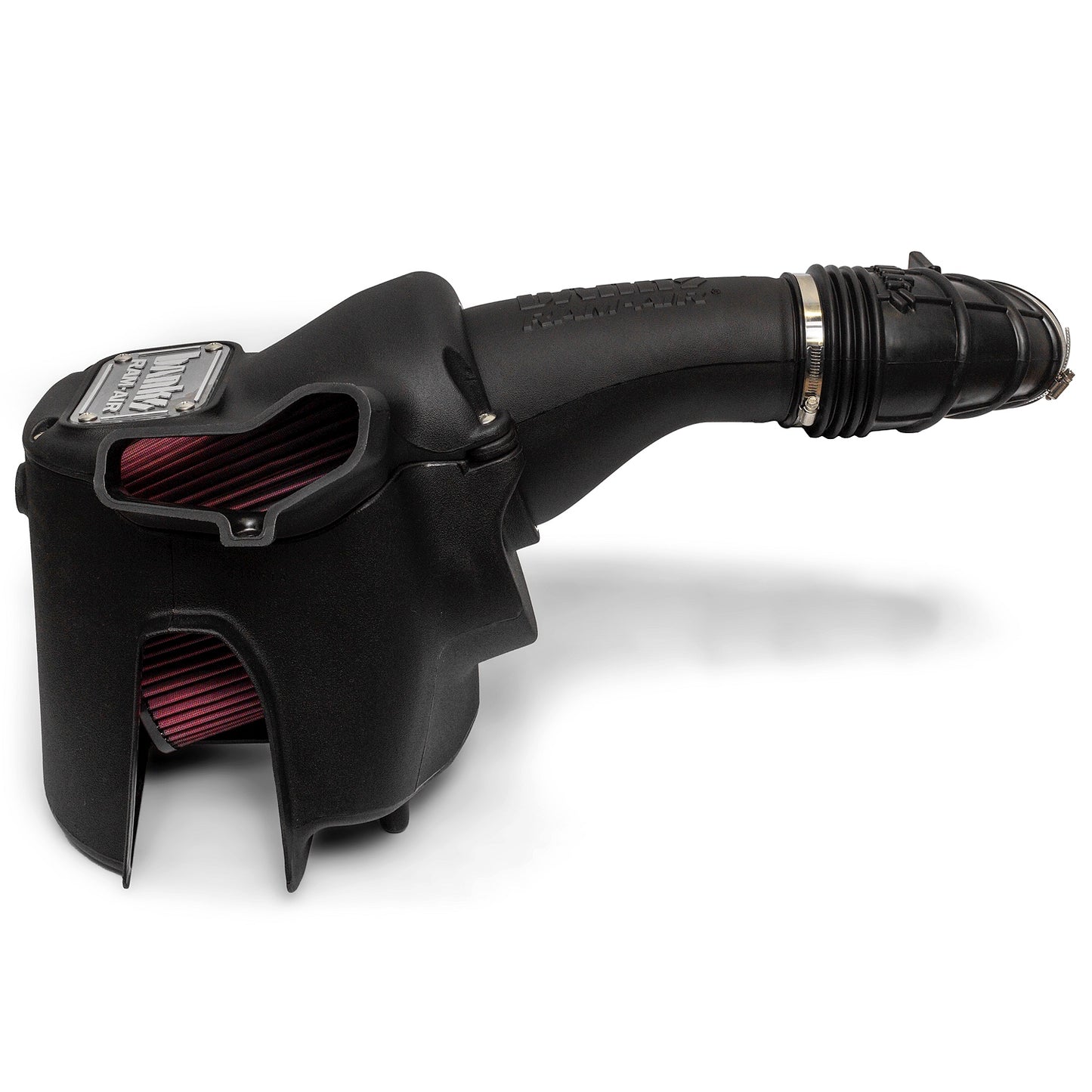 Ram-Air Cold-Air Intake System Oiled Filter for 20-22 Ford F250/F350/F450 6.7L Stroke Banks Power-4