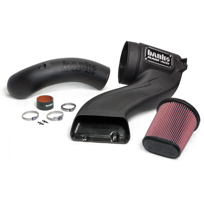 Ram-Air Cold-Air Intake System Oiled Filter 15-20 Ford F150 5.0L Banks Power-1
