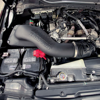 Ram Air Dry Filter Cold Air Intake System for 17-19 Ford F250/F350/F450 6.7L Stroke Banks Power-2