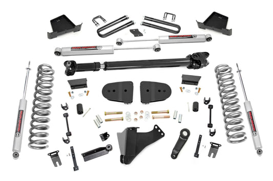 6 Inch Lift Kit Gas No OVLD Ford F-250/F-350 Super Duty 4WD (2023-2026) Rough Country
