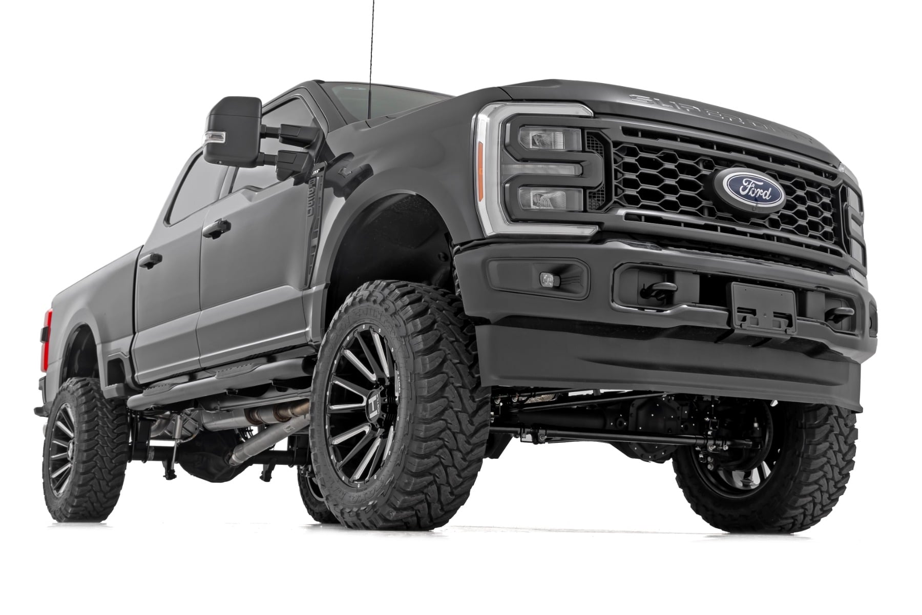 6 Inch Lift Kit Gas No OVLD Ford F-250/F-350 Super Duty 4WD (2023-2026) Rough Country-1