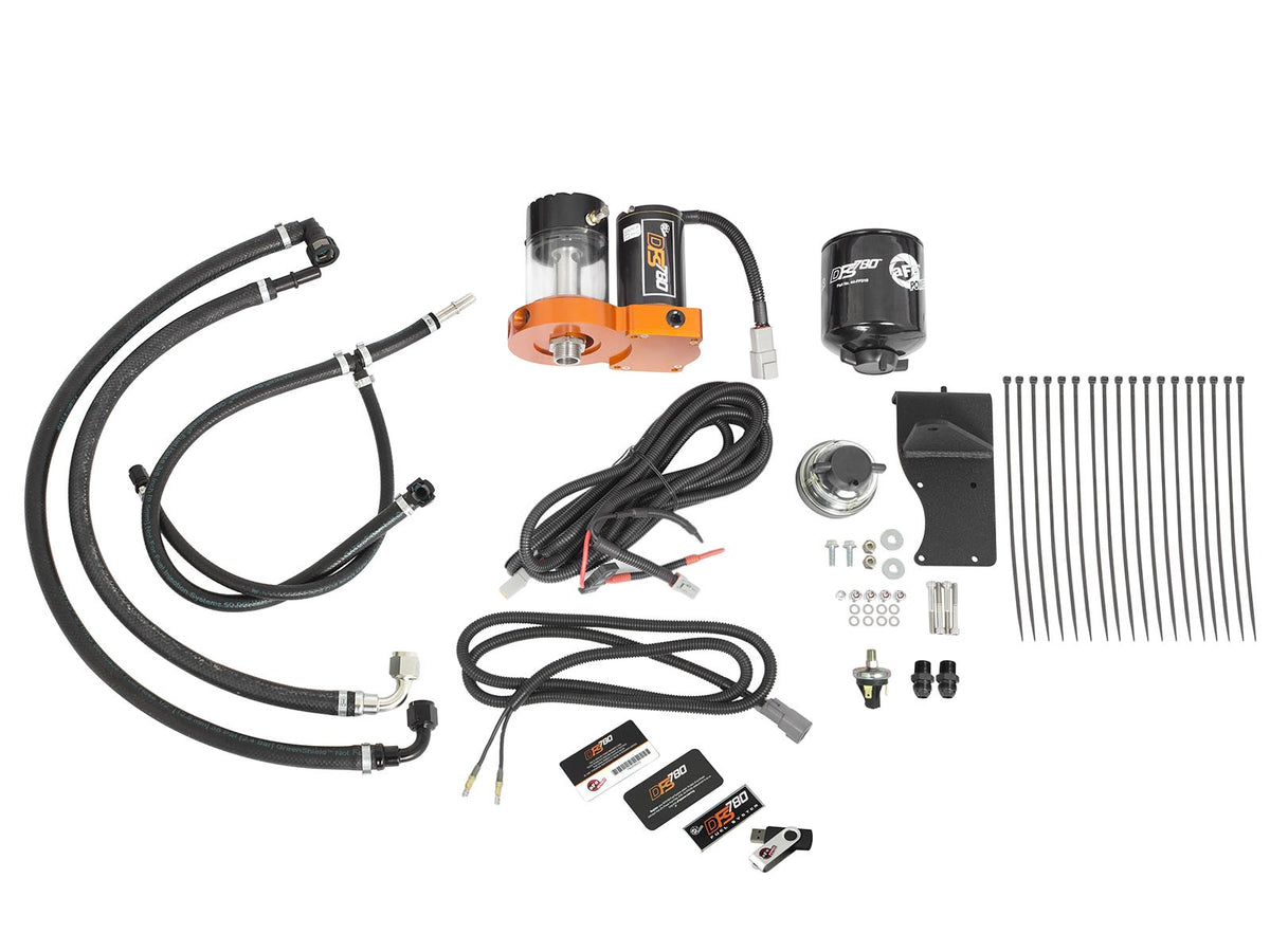 DFS780 Fuel Pump (Boost Activated) GM Diesel Trucks 11-16 V8-6.6L (td) Lml aFe Power-6
