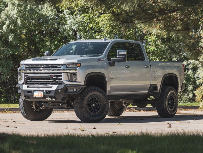 8 Inch MAX3.3 Suspension System W/ Falcon 3.3 Shocks And Fab Upper Control Arms Arms 2020-2025 Silverado/Sierra 2500HD/3500HD ReadyLIFT-3