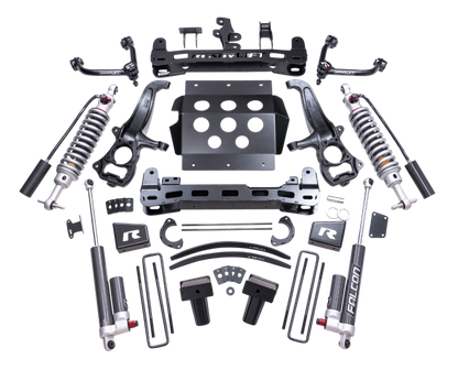 8 Inch MAX3.3 Suspension System 2019-2024 Silverado/Sierra 1500 With Falcon 3.3 Shocks ReadyLIFT