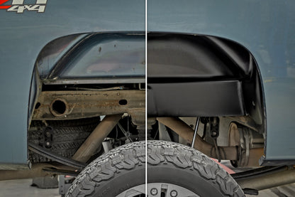 Rear Wheel Well Liners Chevy Silverado 1500 (07-13)/Silverado 2500 HD (07-10) Rough Country-1