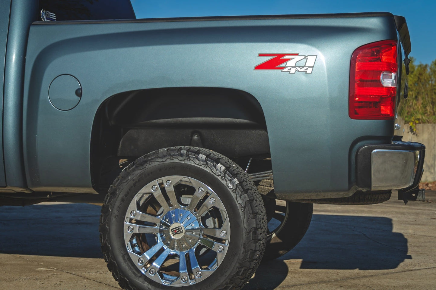 Rear Wheel Well Liners Chevy Silverado 1500 (07-13)/Silverado 2500 HD (07-10) Rough Country-3