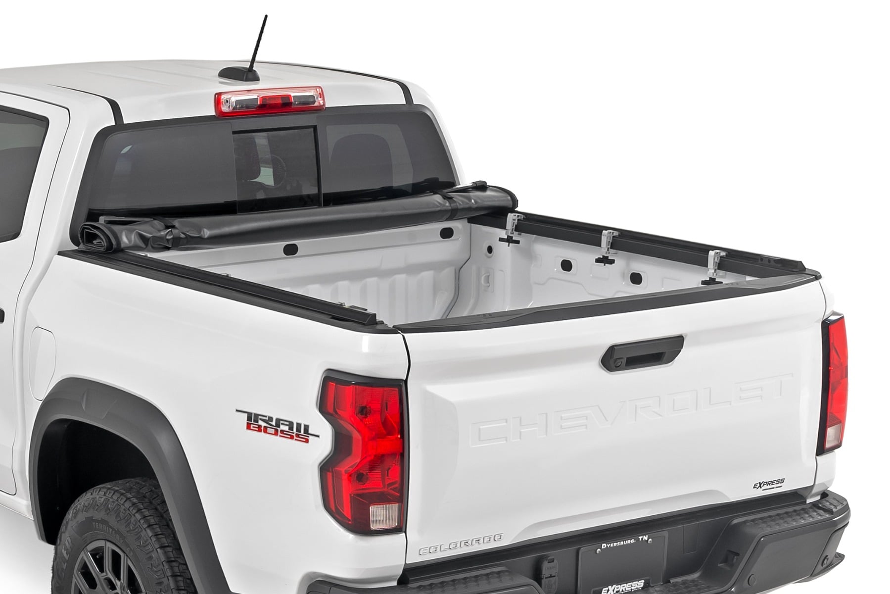 Soft Roll Up Bed Cover 5 Foot Bed Chevy/GMC Canyon/Colorado 2WD/4WD (15-26) Rough Country-1