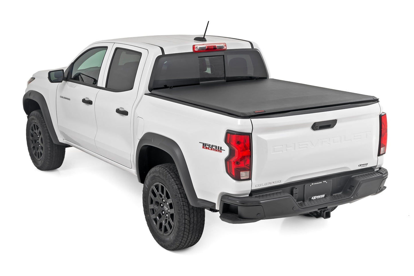 Soft Roll Up Bed Cover 5 Foot Bed Chevy/GMC Canyon/Colorado 2WD/4WD (15-26) Rough Country-2