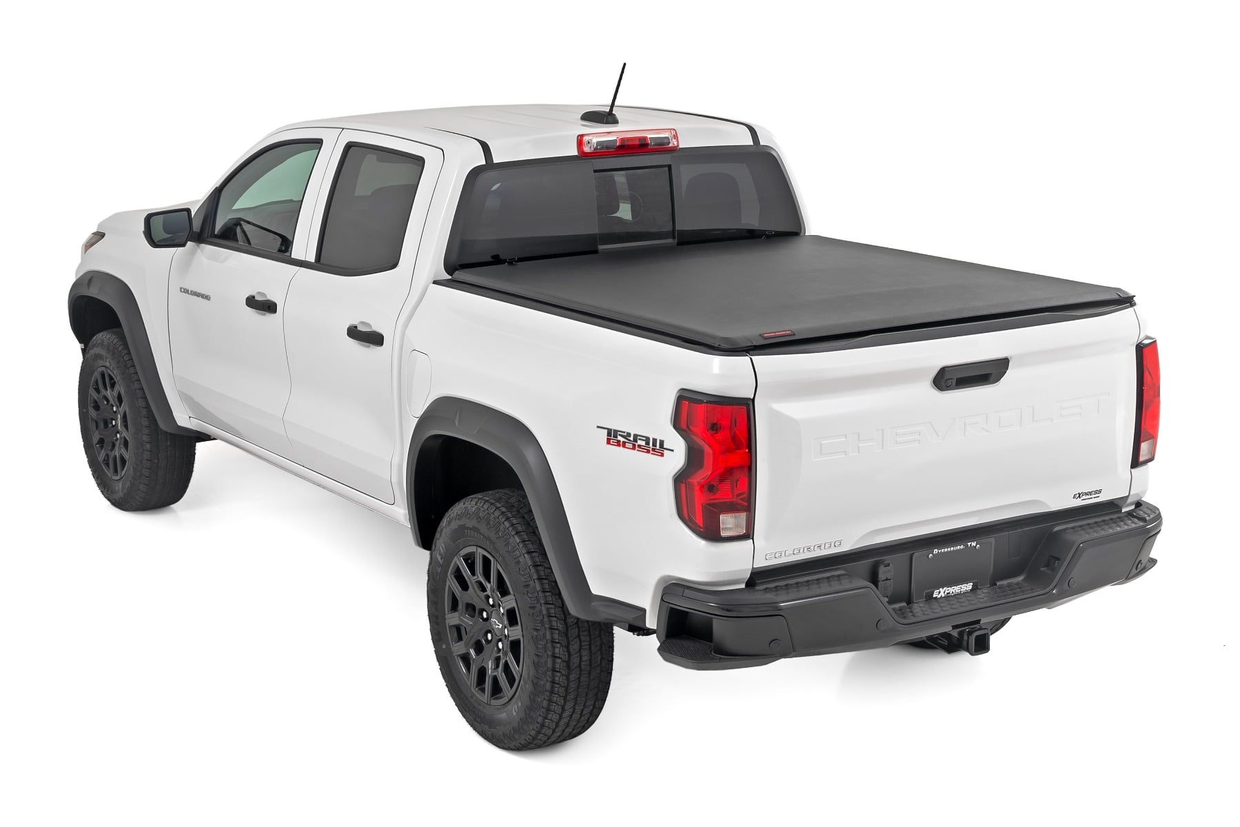 Soft Roll Up Bed Cover 5 Foot Bed Chevy/GMC Canyon/Colorado 2WD/4WD (15-26) Rough Country-2