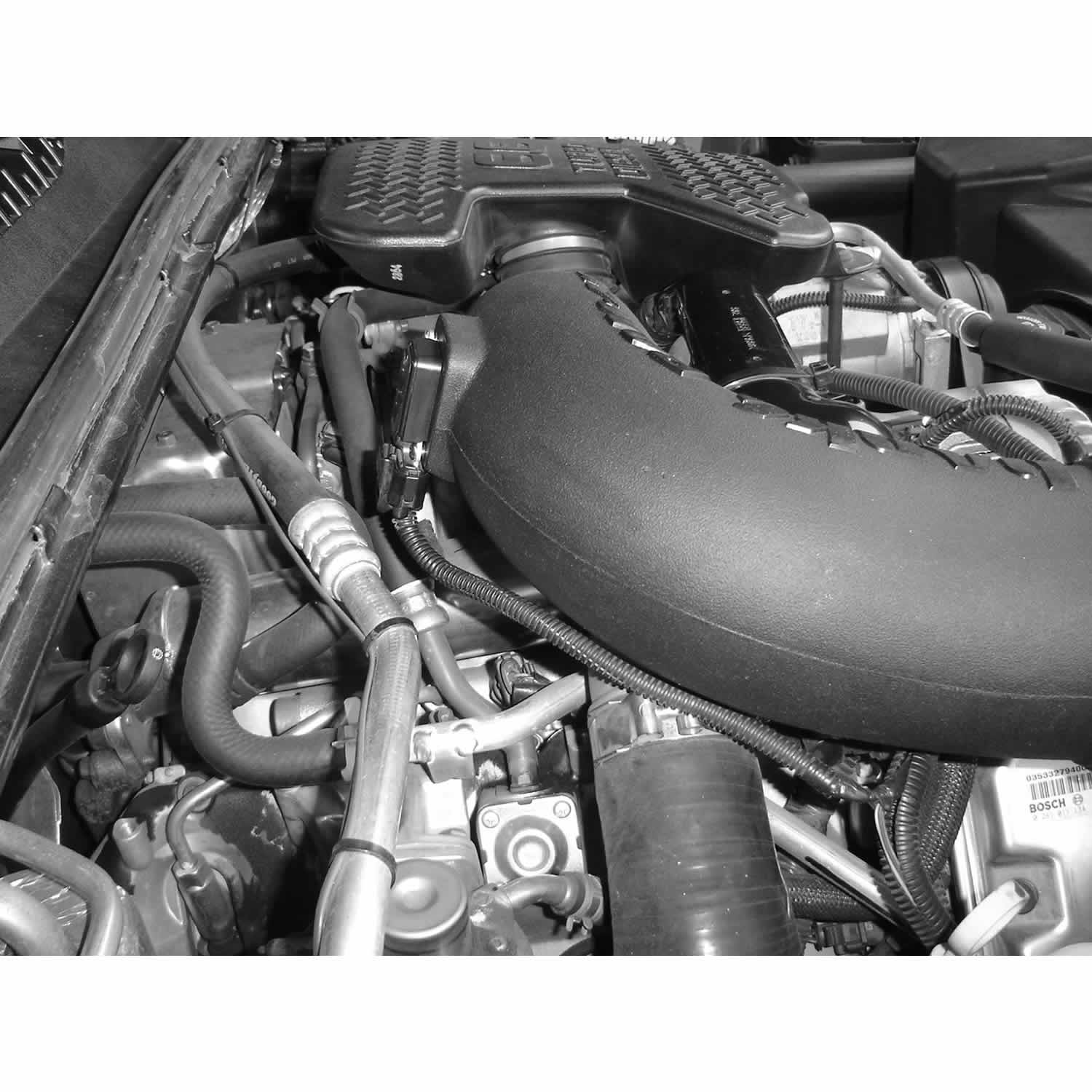 Ram-Air Cold-Air Intake System Dry Filter 04.5-05 Chevy/GMC 6.6L LLY Banks Power-4