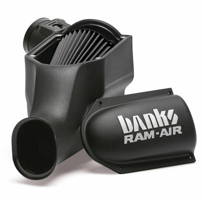 Ram-Air Cold-Air Intake System Dry Filter 03-07 Ford 6.0L Banks Power-1