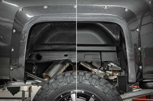 Rear Wheel Well Liners GMC Sierra 1500/Sierra 2500 HD/Sierra 3500 HD (14-19) Rough Country-1