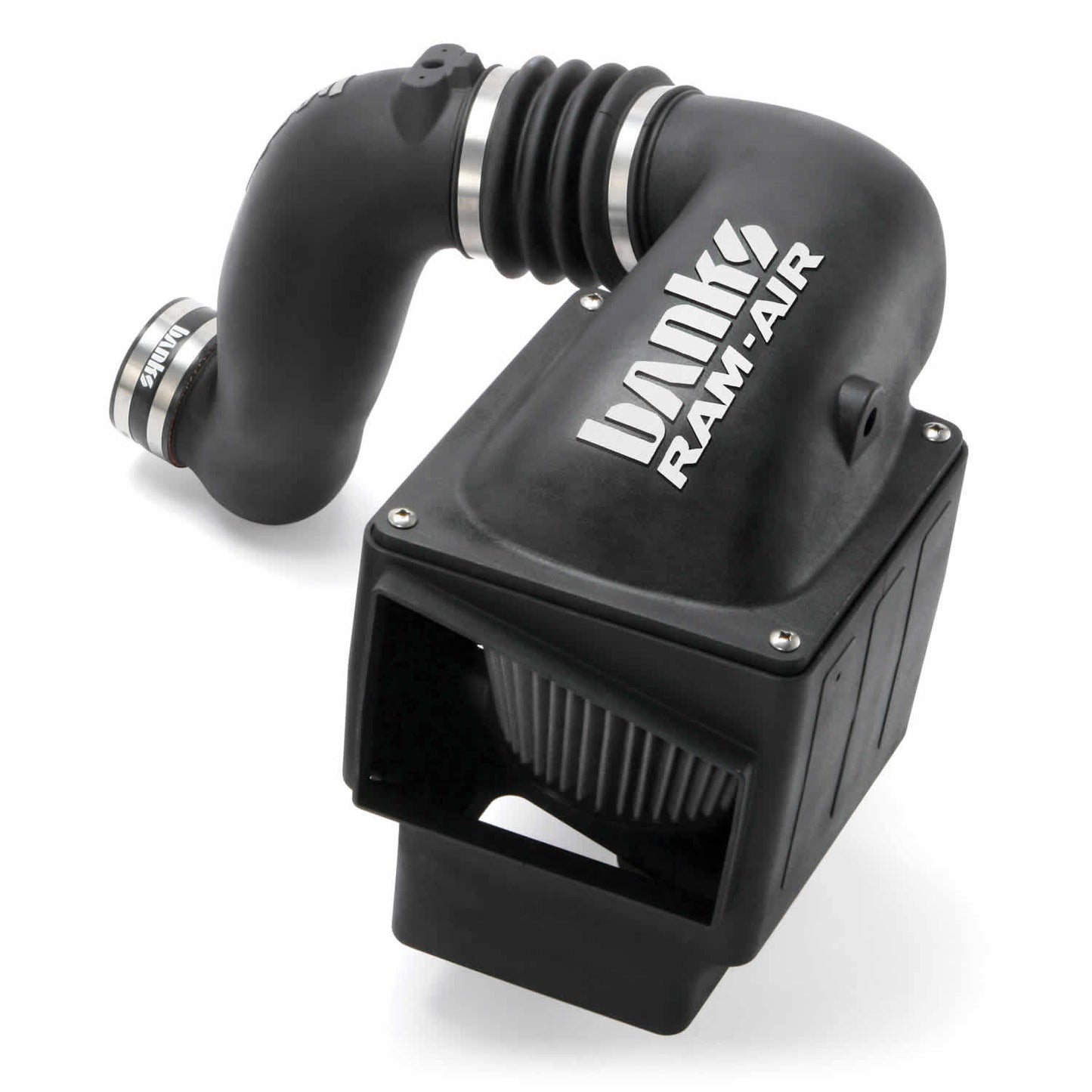Ram-Air Cold-Air Intake System Dry Filter 07-09 Dodge 6.7L Banks Power-3