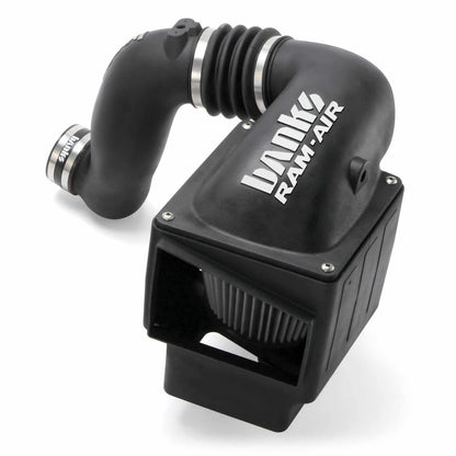 Ram-Air Cold-Air Intake System Dry Filter 07-09 Dodge 6.7L Banks Power-3