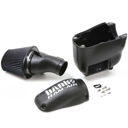Ram-Air Cold-Air Intake System Dry Filter 11-16 Ford 6.7L F250 F350 F450 Banks Power-1