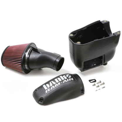 Ram-Air Cold-Air Intake System Oiled Filter 11-16 Ford 6.7L F250 F350 F450 Banks Power-1