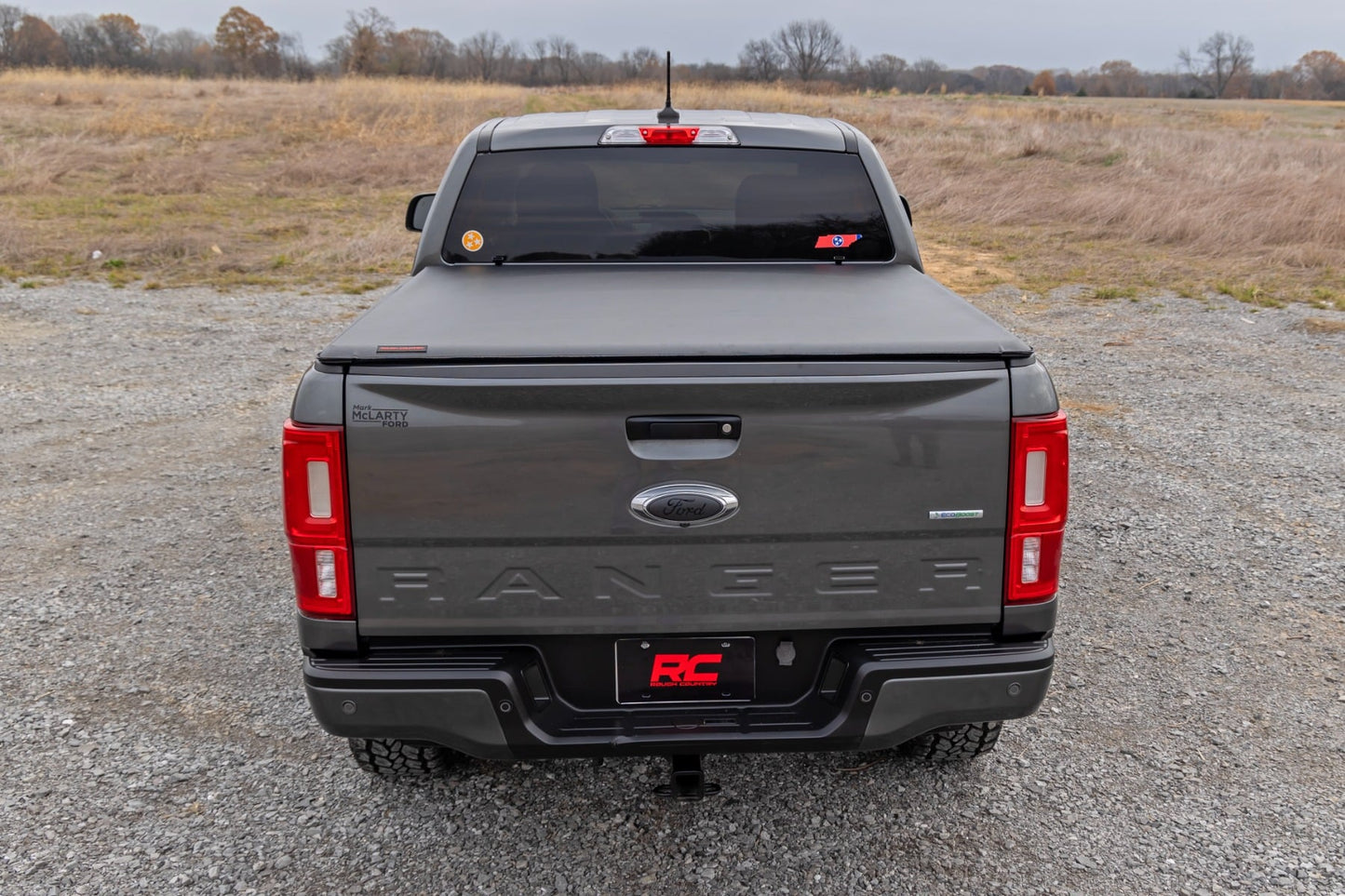 Soft Roll Up Bed Cover 5 Foot Bed Ford Ranger 2WD/4WD (2019-2023) Rough Country-4