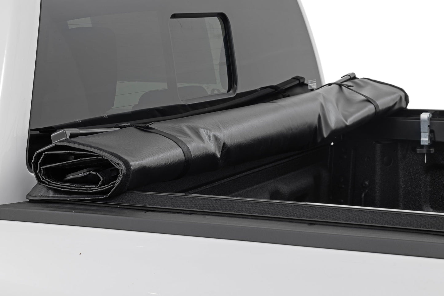 Soft Roll Up Bed Cover 5 Foot Bed Ford Ranger 2WD/4WD (2024-2026) Rough Country-2