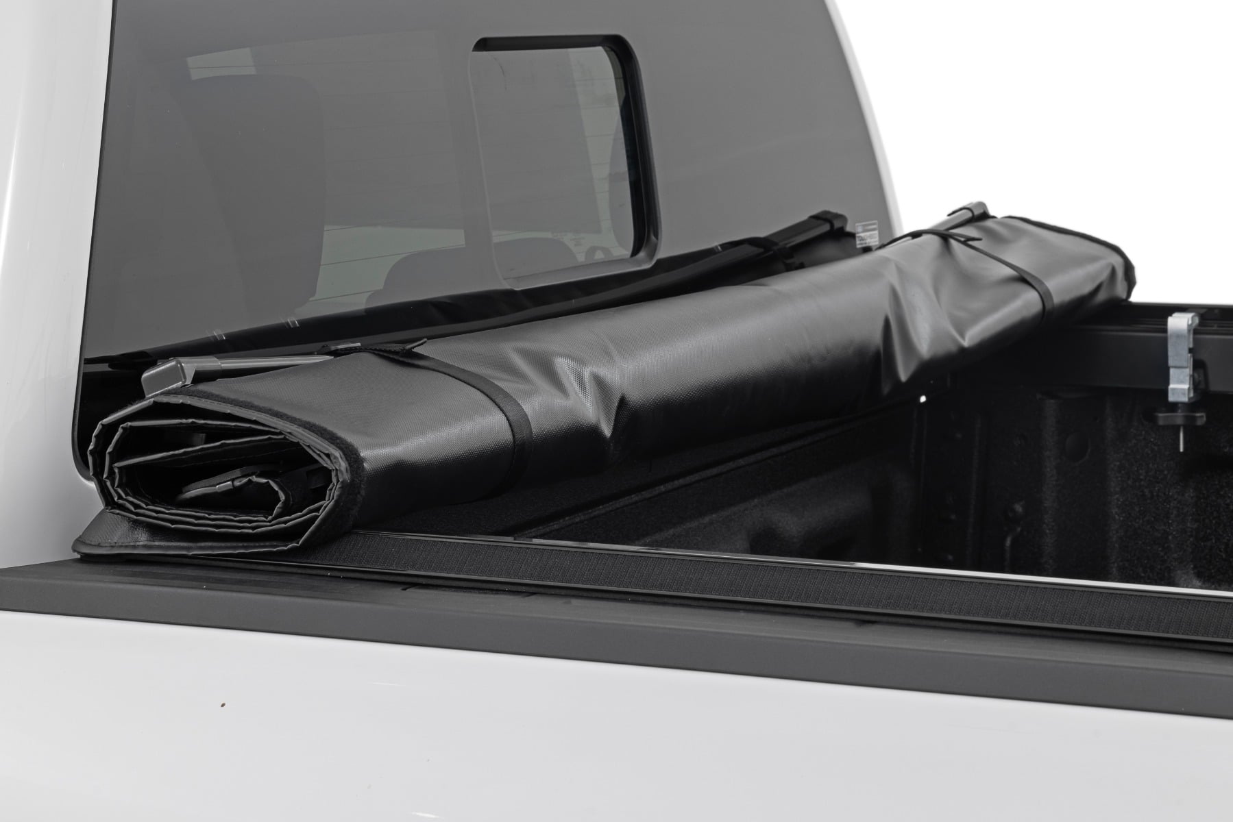 Soft Roll Up Bed Cover 5 Foot Bed Ford Ranger 2WD/4WD (2024-2026) Rough Country-2