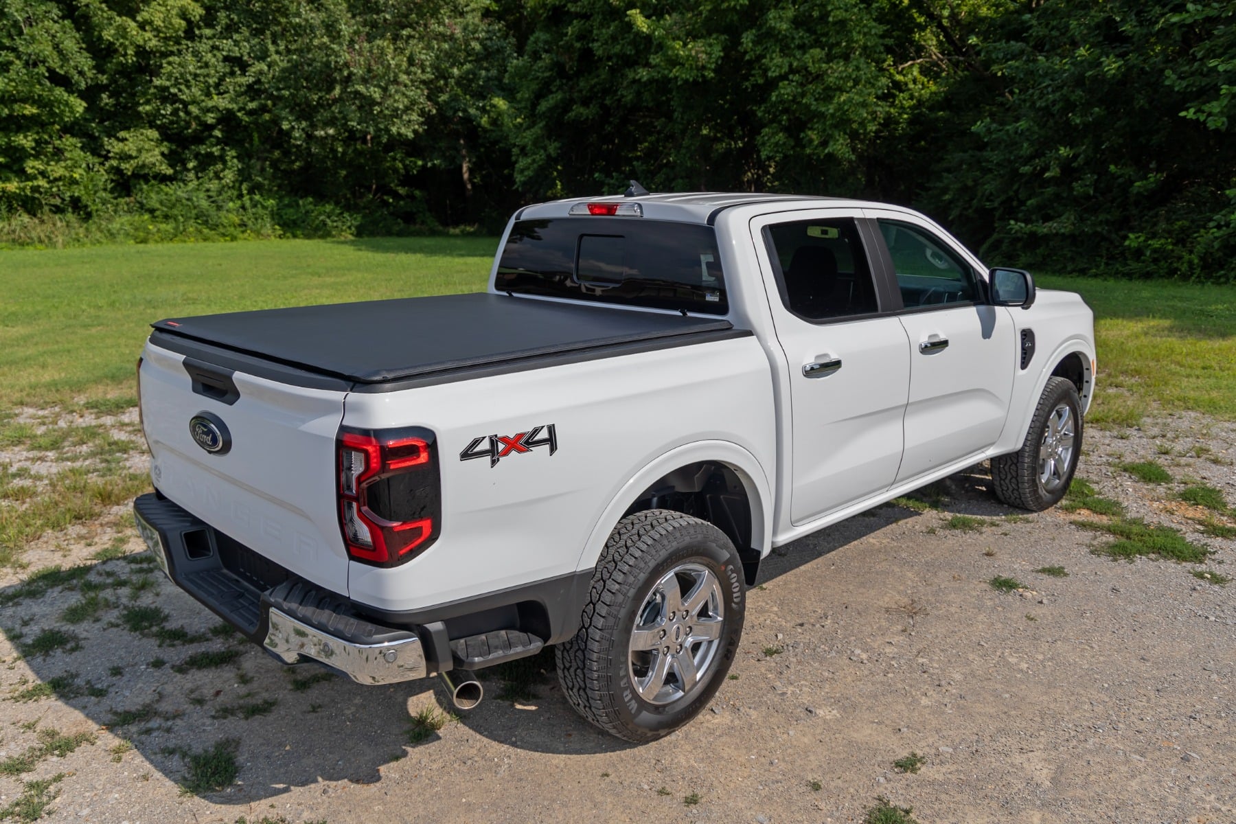 Soft Roll Up Bed Cover 5 Foot Bed Ford Ranger 2WD/4WD (2024-2026) Rough Country-5
