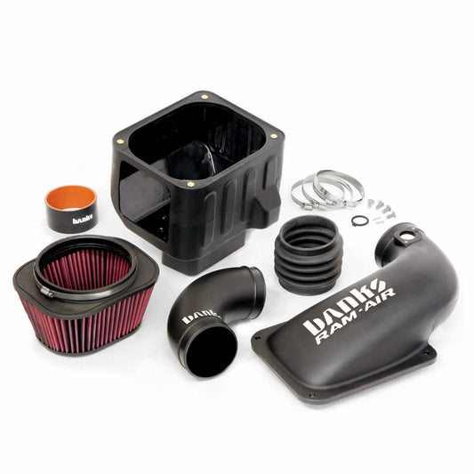 Ram-Air, Oiled Filter, Cold Air Intake System for 2015-2016 Chevy/GMC 2500/3500 6.6L Duramax, LML Banks Power