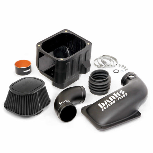 Ram-Air, Dry Filter Cold Air Intake System for 15-16 Chevy/GMC 2500/3500 6.6L Duramax LML Banks Power